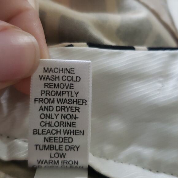 Banana Republic Women's Hampton Pants Size 4 Office Boss Career Geometric 70's - Picture 7 of 7